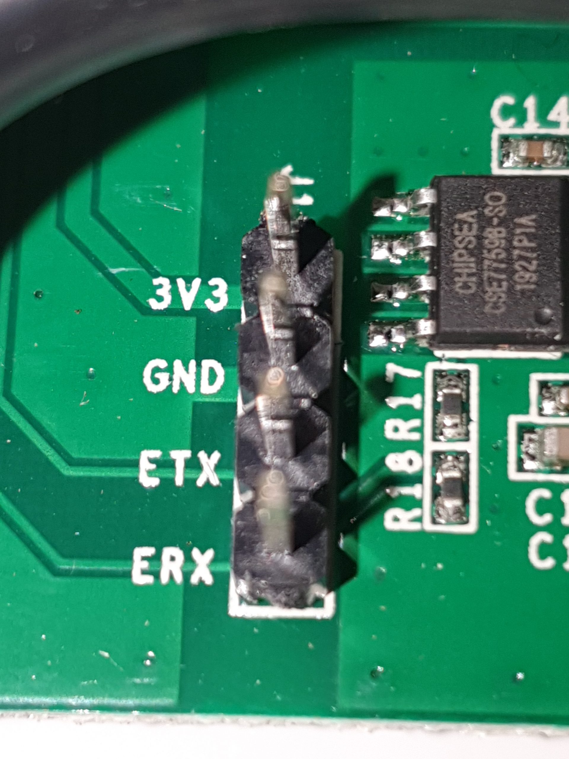 Connecteurs du Sonoff POW R3