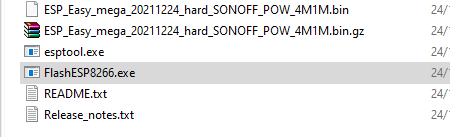 Préparation du fichier de flashage ESPEasy