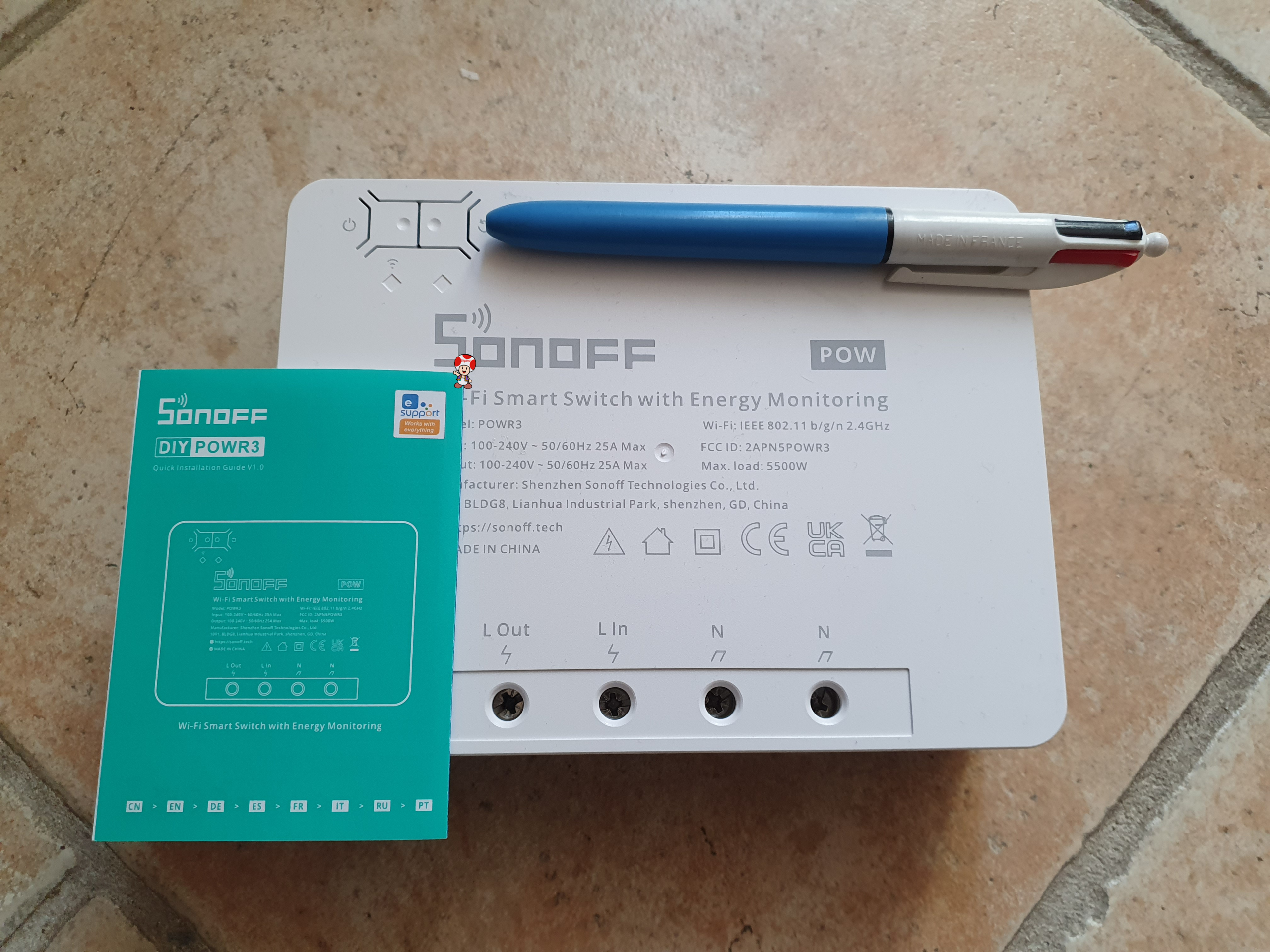 Je flashe un ESP Sonoff POW R3 avec ESPHome