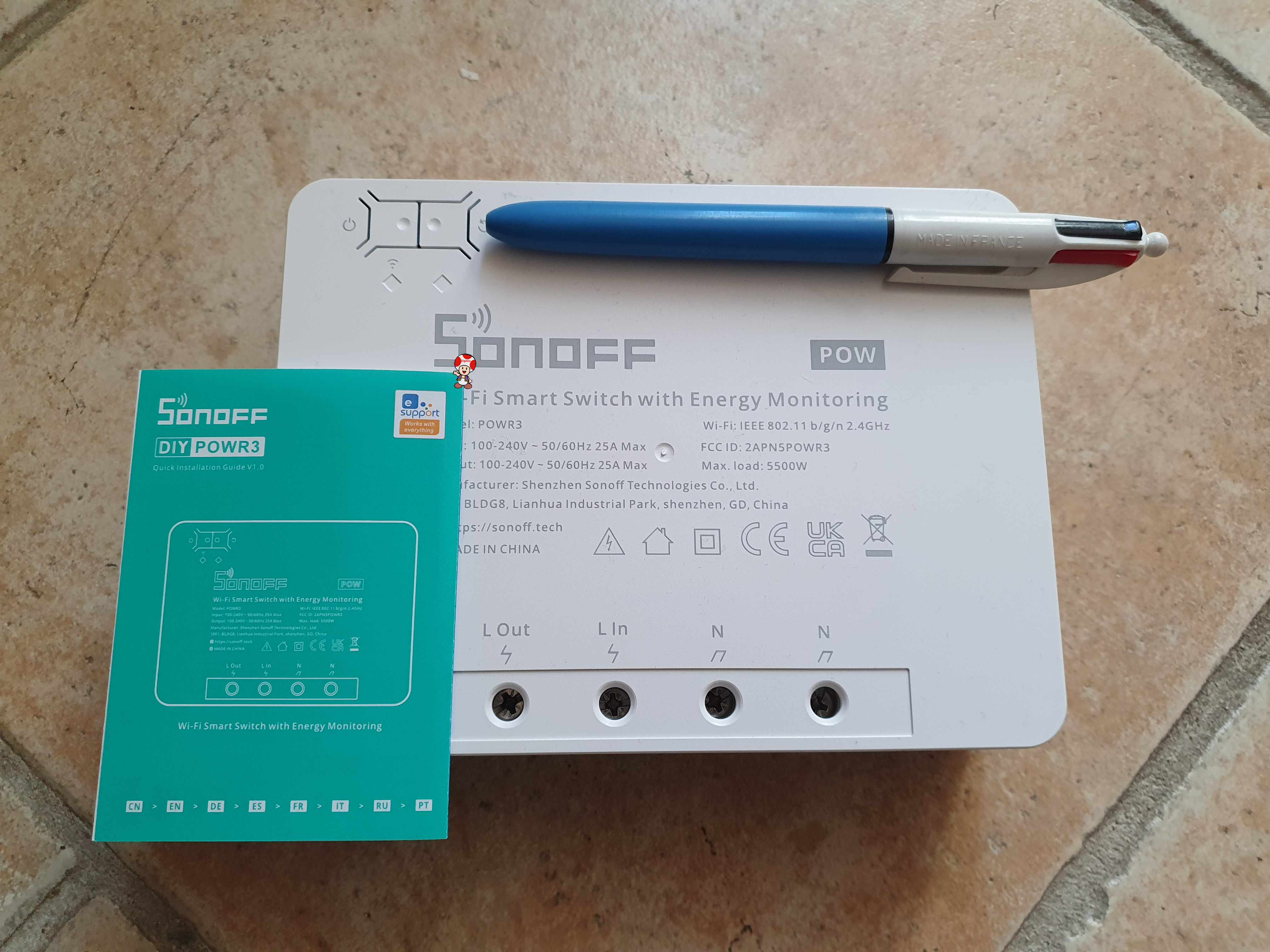 Je flashe un ESP Sonoff POW R3 avec ESPHome