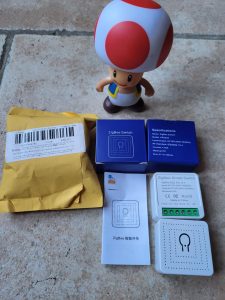 Estoy probando el interruptor Zigbee KR2303