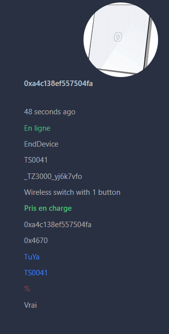 Appairage dans Zigbee2MQTT
