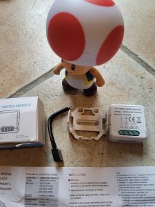 Estoy probando el interruptor de la lámpara Zigbee "ZB Switch 1CHL"
