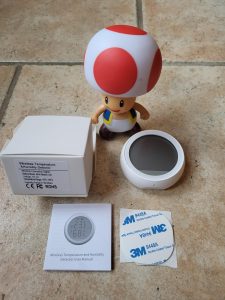 Estoy probando el termómetro Zigbee TY0201