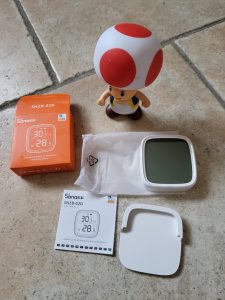 Estoy probando el termómetro Sonoff Zigbee SNZB-02D