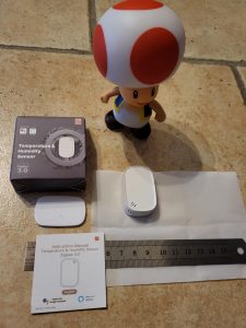 Estoy probando el termómetro Zigbee ZSS-S01-TH