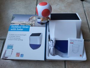 Estoy probando la sirena exterior Zigbee 3.0 NAS-AB06B2
