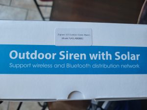 Boîte de la sirène NEO