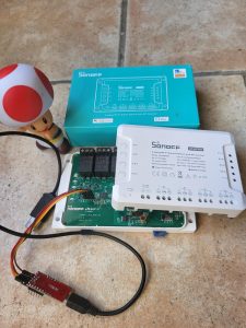 Flasheo un ESP Sonoff 4CHPRO-R3 con ESPHome