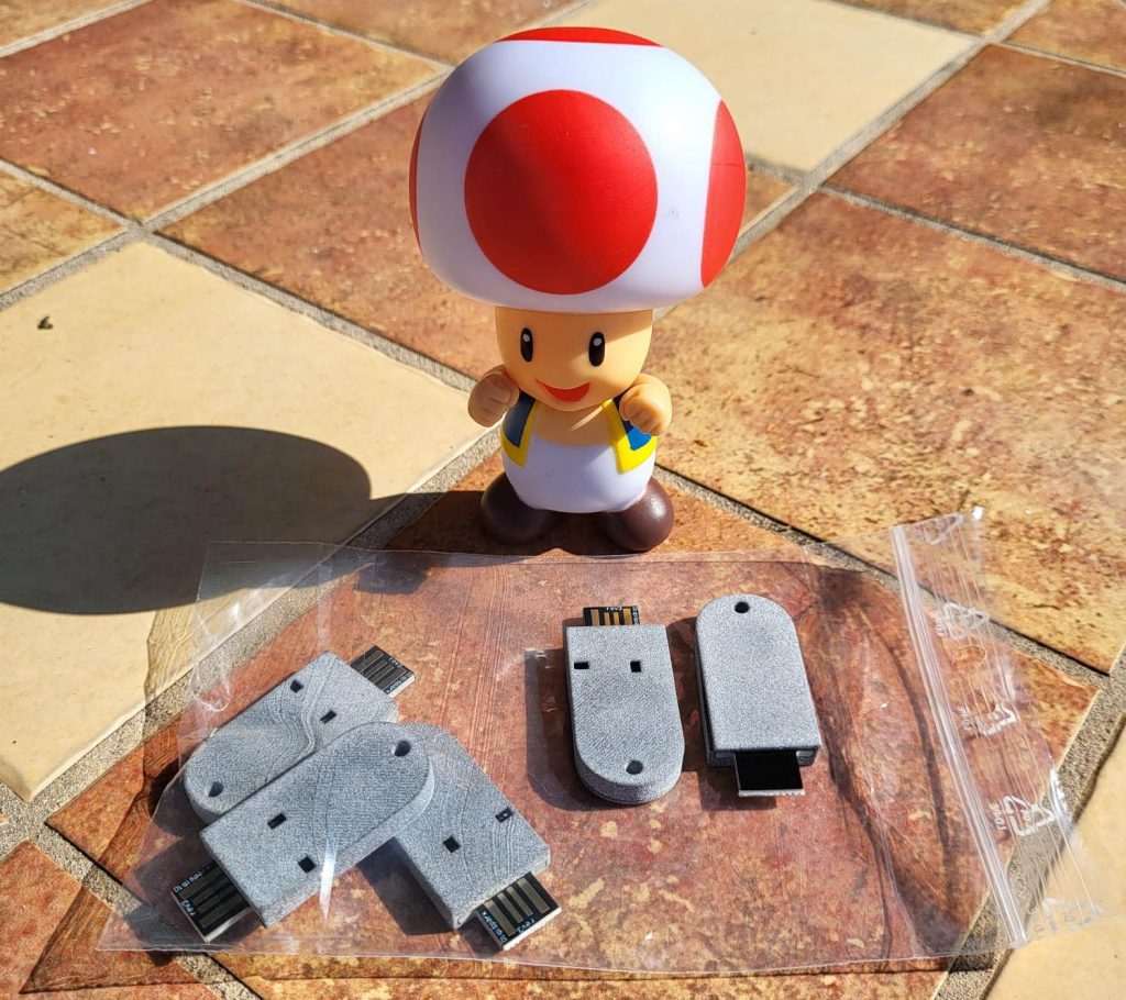 Fausse Rubber Ducky pour expliquer pourquoi se méfier des clés USB inconnues