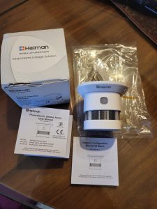 Estoy probando el detector de humo Zigbee Heimann HS1SA-E