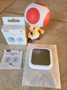 Estoy probando el sensor de temperatura Humedad Zigbee Moes KCTW1Z-02