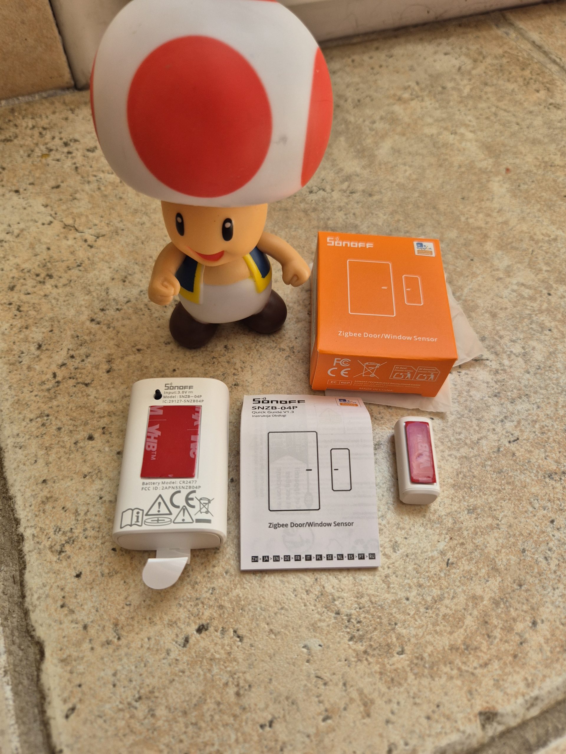 Je teste le capteur ouverture Porte/Fenêtre Sonoff SNZB-04P