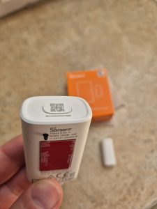 Bouton anti-arrachement du capteur Sonoff SNZB-04P