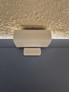 Installation du capteur sur le volet