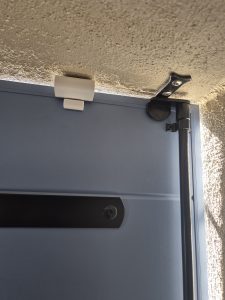 Capteur et aimant en place