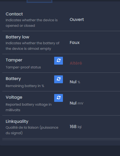 Détection d'arrachement dans Zigbee2MQTT