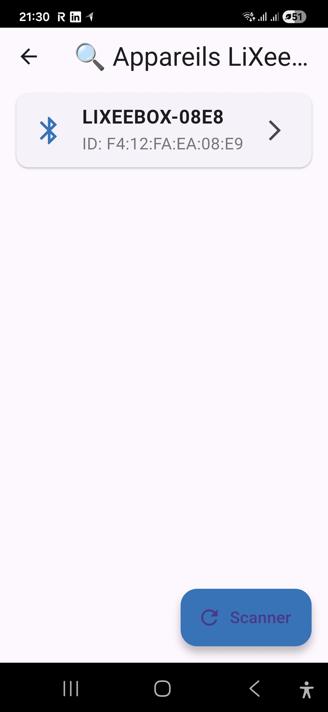 Installation de l'application LiXee-Assist sur mon smartphone