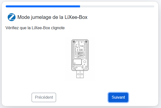 Recherche de l'équipement