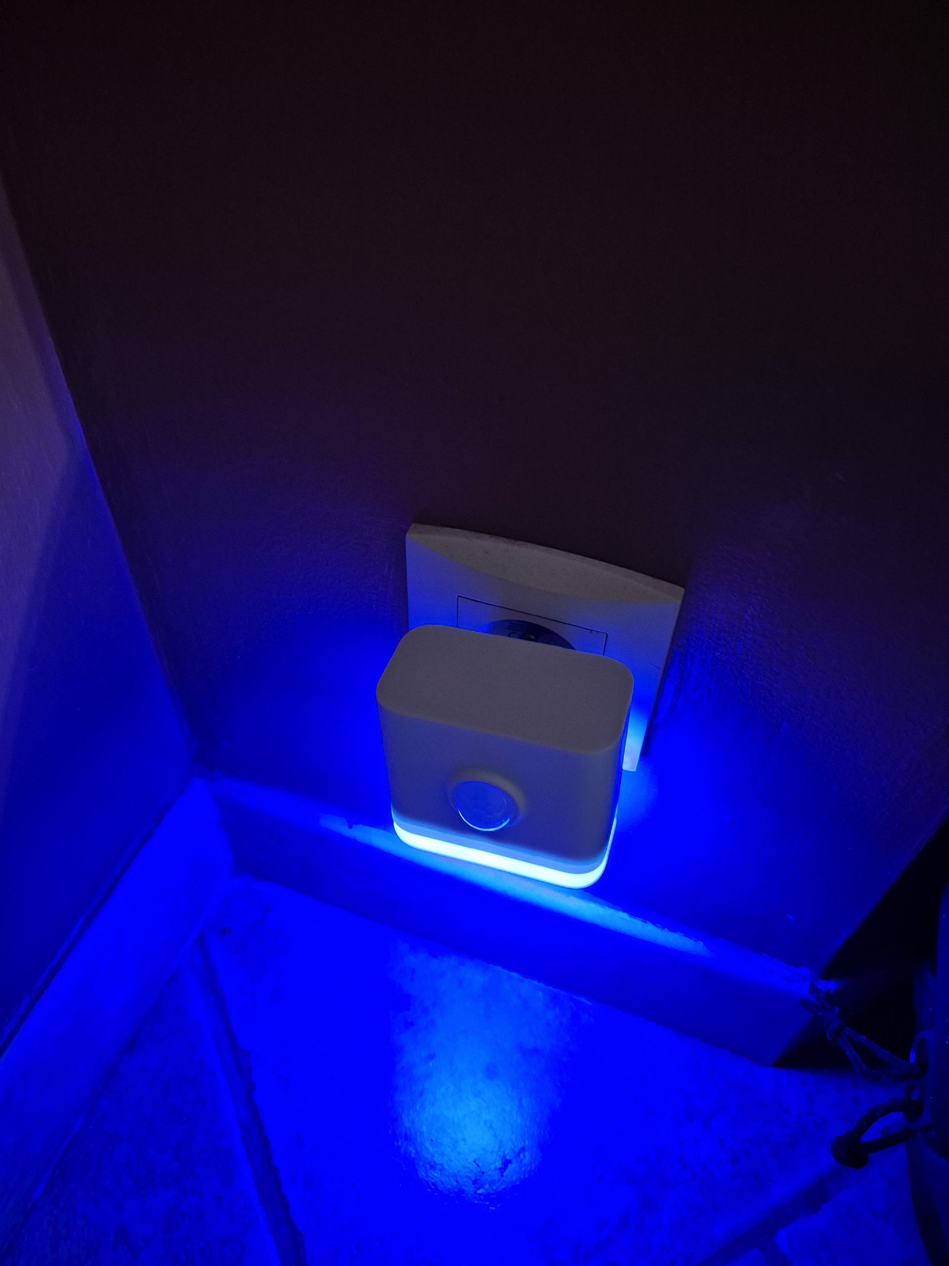 Cycle de couleurs d'appairage de la veilleuse