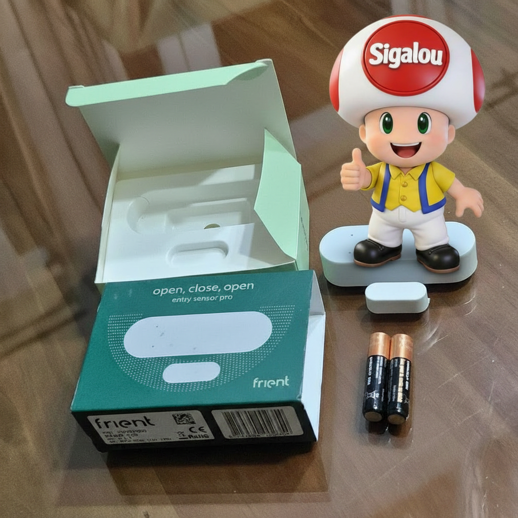 Je teste le capteur Porte/Fenêtre de Frient, gamme WISZB