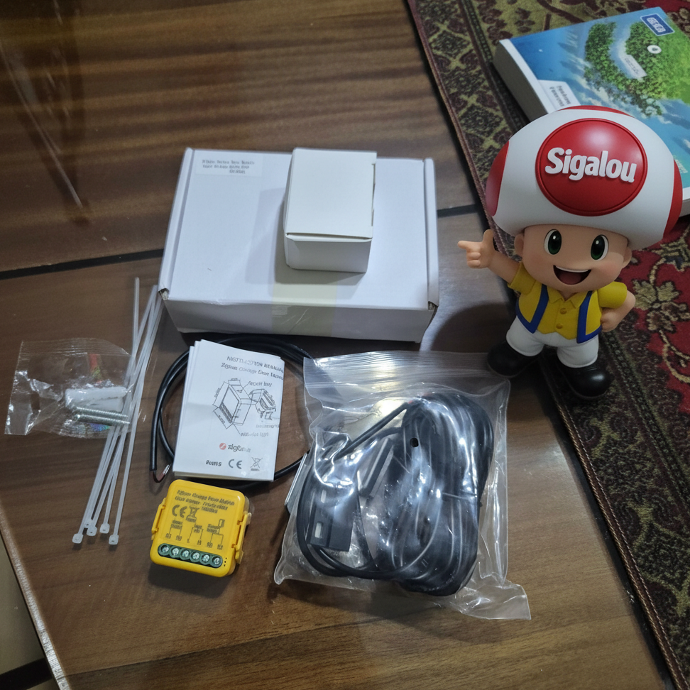 Je teste le module Porte de Garage/Portail TS0603 (Jaune)