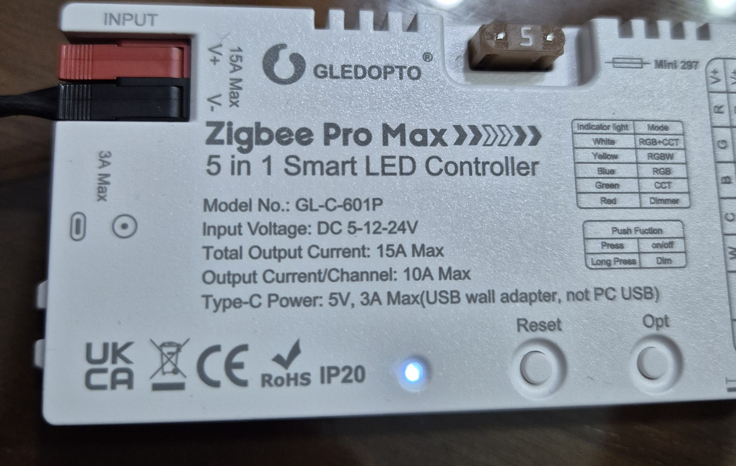 LED clignotante appairage GL-C-601P