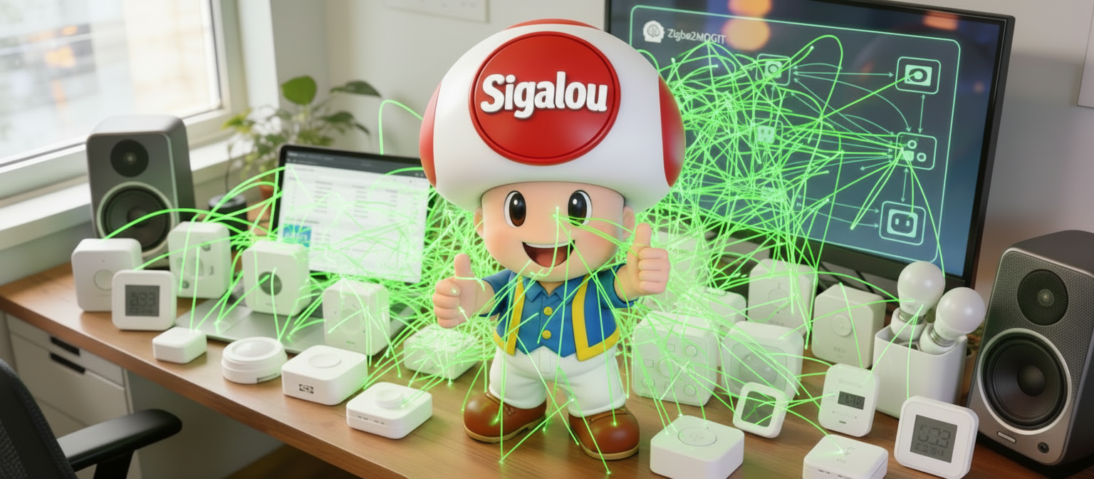 Je surveille le nombre de messages sur le réseau Zigbee et je modère