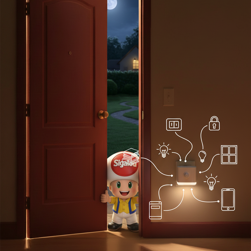 Une couleur pour surveiller sa maison