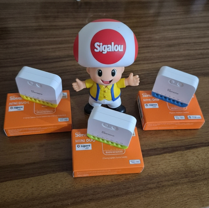 Je teste la nouvelle gamme Sonoff Zigbee : ZB2GS, ZB2GS-L et ZBDIM