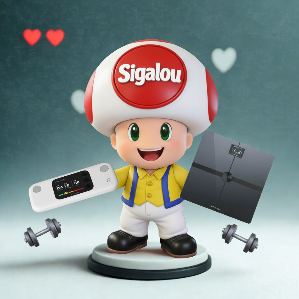 Je récupère mes données de santé Withning sur mon Dashboard