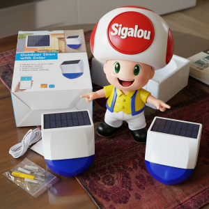Neo revisa la impermeabilización de su sirena exterior Zigbee NAS-AB06B2