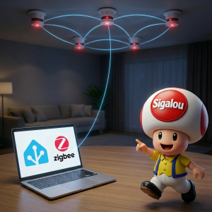 Estoy probando la función "Interconectable" de los nuevos detectores de humo Zigbee Heimann (próximamente)